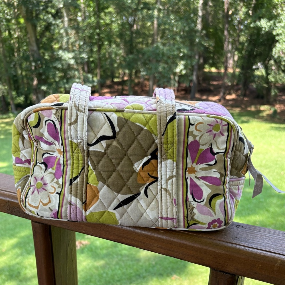 Vera Bradley Women’s Portobello Road Floral Quilted Purse